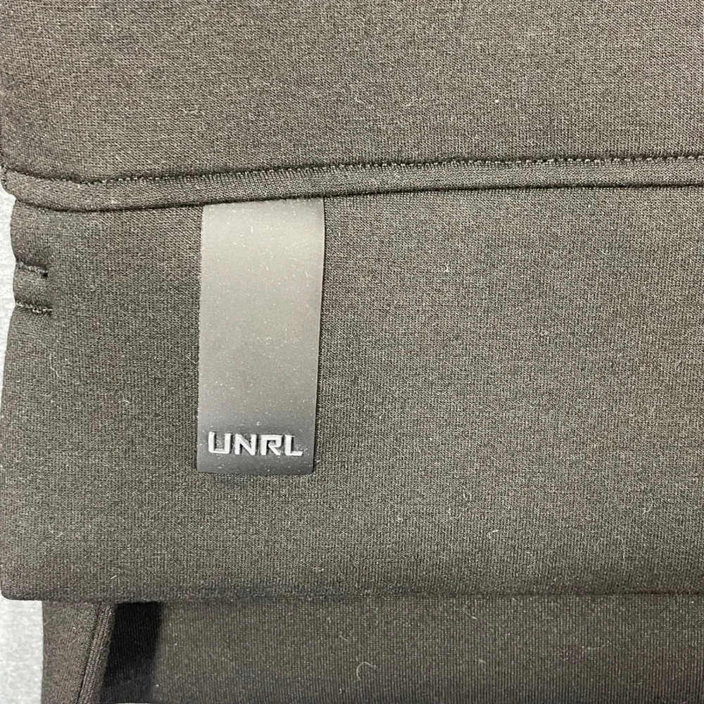 UNRL Black Leave A Legacy Crossover Hoodie Mens Small
